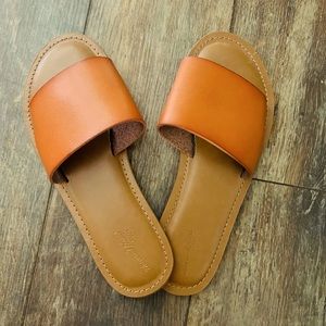 tan sandals
